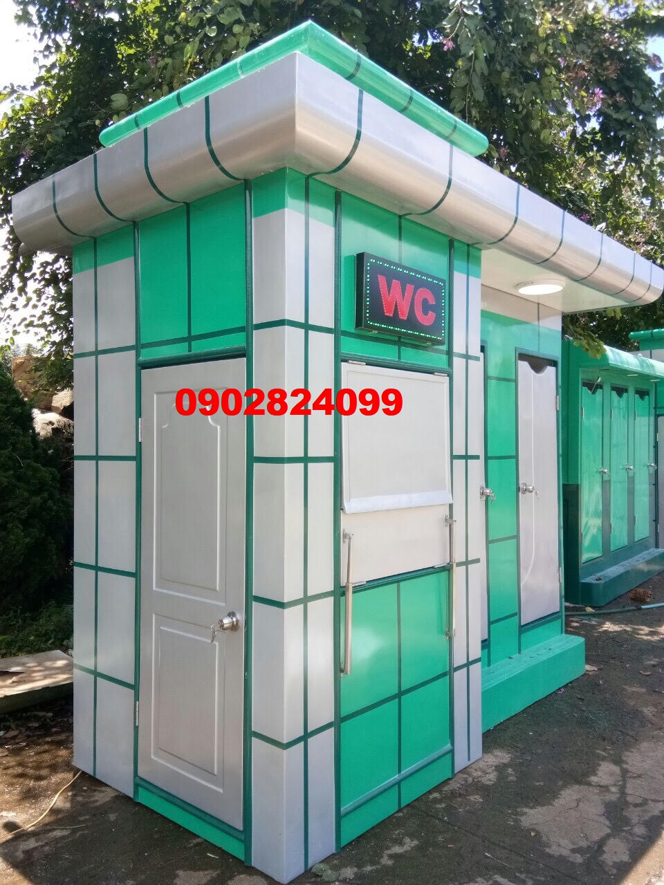nhà vệ sinh di động
