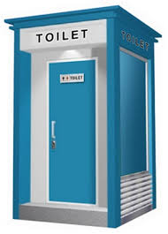 toilet phong cách phương tây