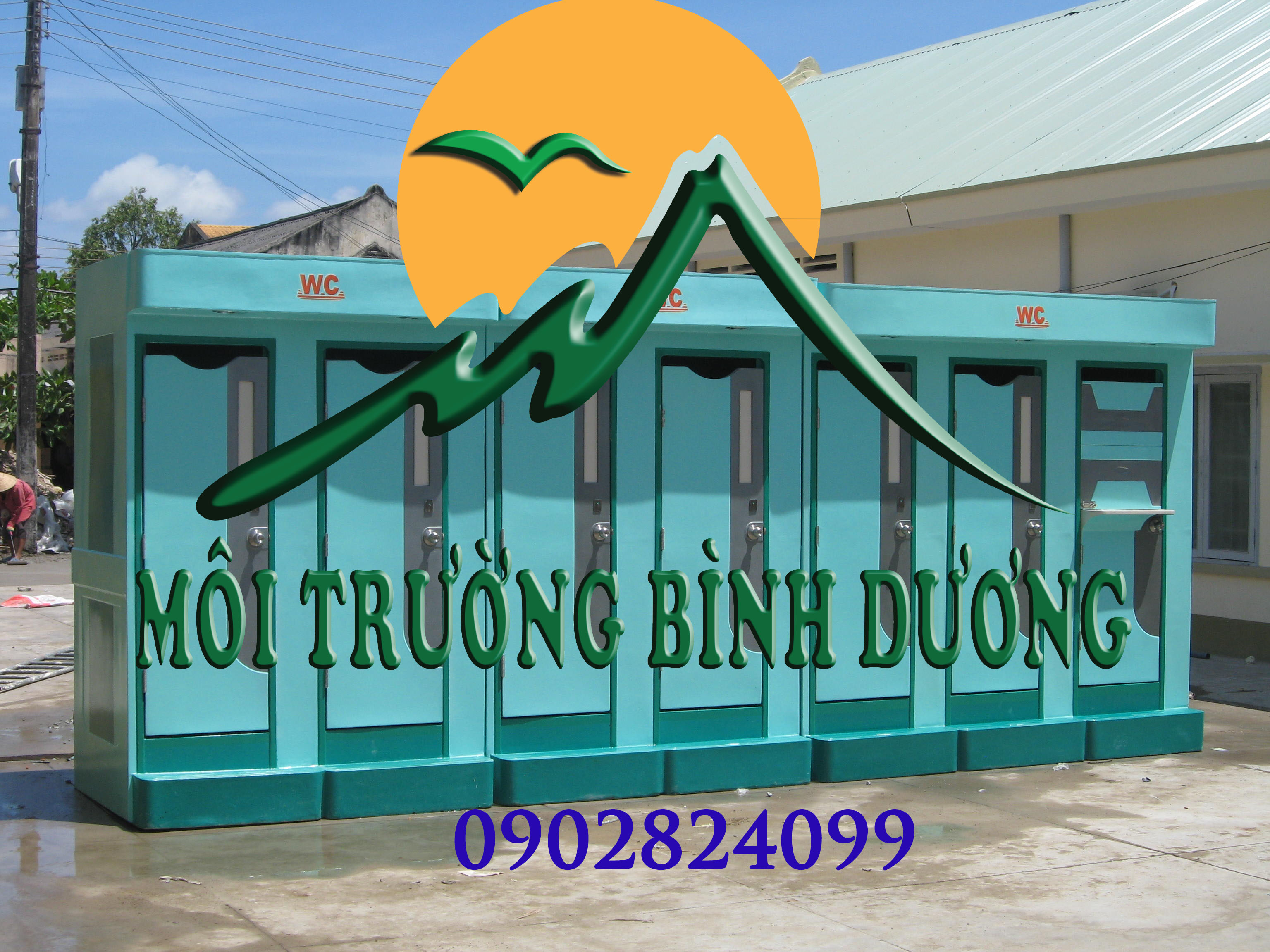 nhà vệ sinh di động 
