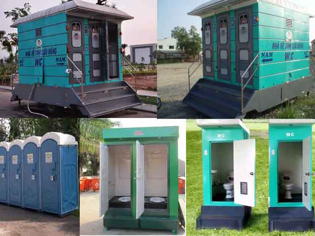 Nhà vệ sinh di động wc toilet 