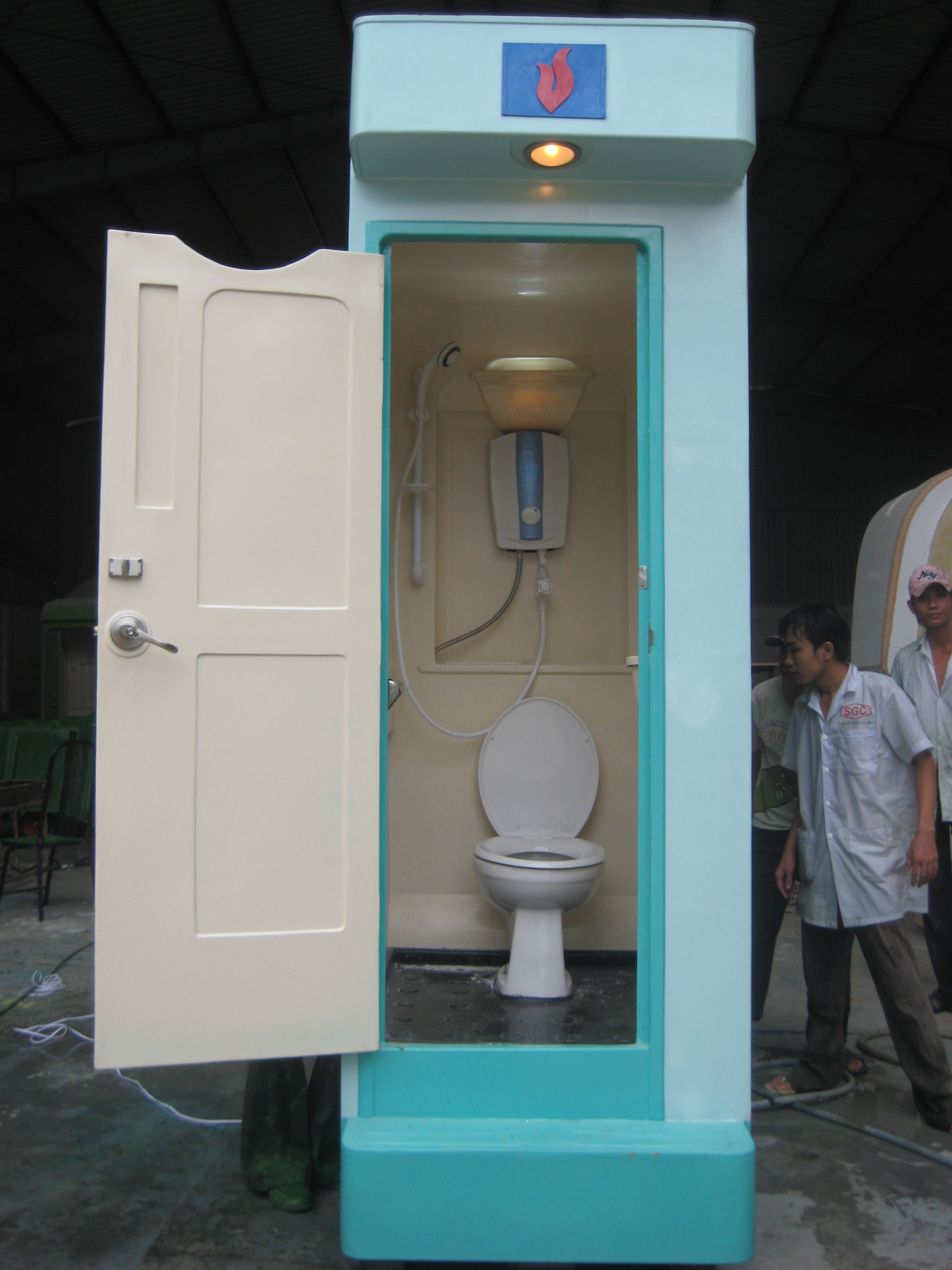 nhà vệ sinh di động wc toilet 
