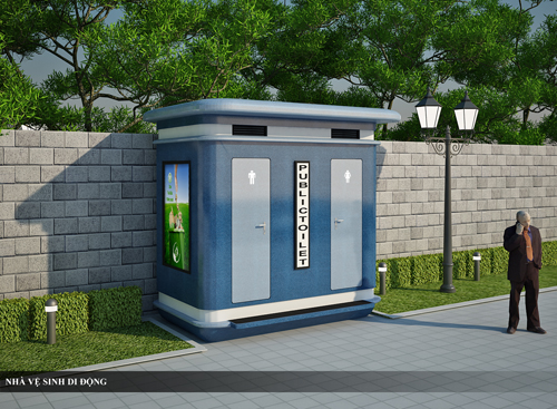 nhà vệ sinh di động wc toilet 